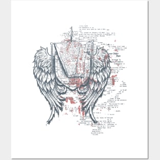 Trendy Angels and Demons Codes of Arms Posters and Art